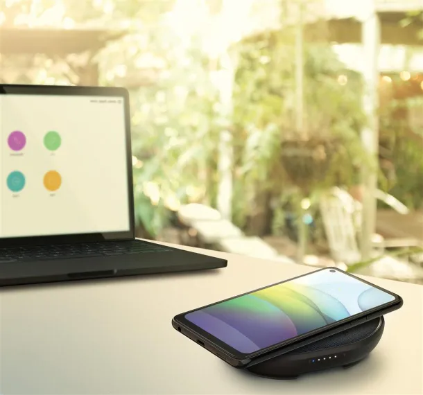 Motorola ROKR 500 zvučnik s bežičnim punjačem 10W Crna