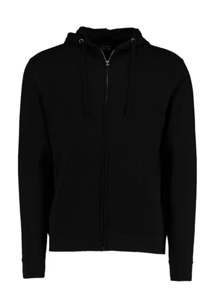  Superwash® hoodie s patentnim zatvaračem, 280 g/m² - Kustom Kit Crna