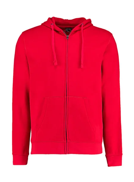  Superwash® hoodie s patentnim zatvaračem, 280 g/m² - Kustom Kit Crvena