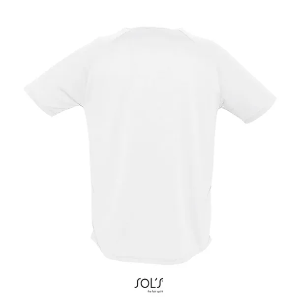 SPORTY MEN TSHIRT-140g White