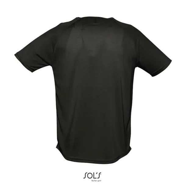 SPORTY MEN TSHIRT-140g Black