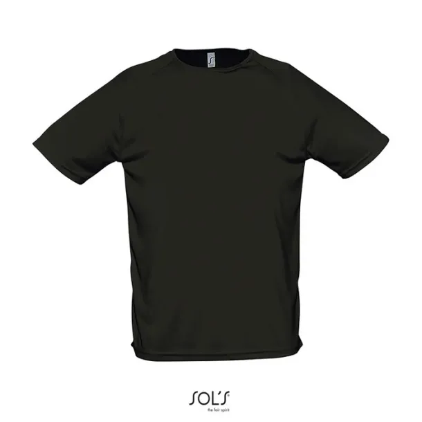 SPORTY MEN TSHIRT-140g Black