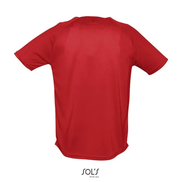 SPORTY MEN TSHIRT-140g Red