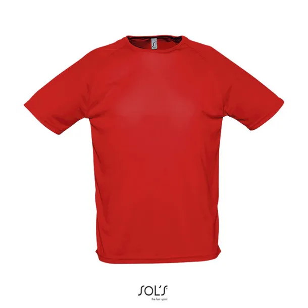 SPORTY MEN TSHIRT-140g Red