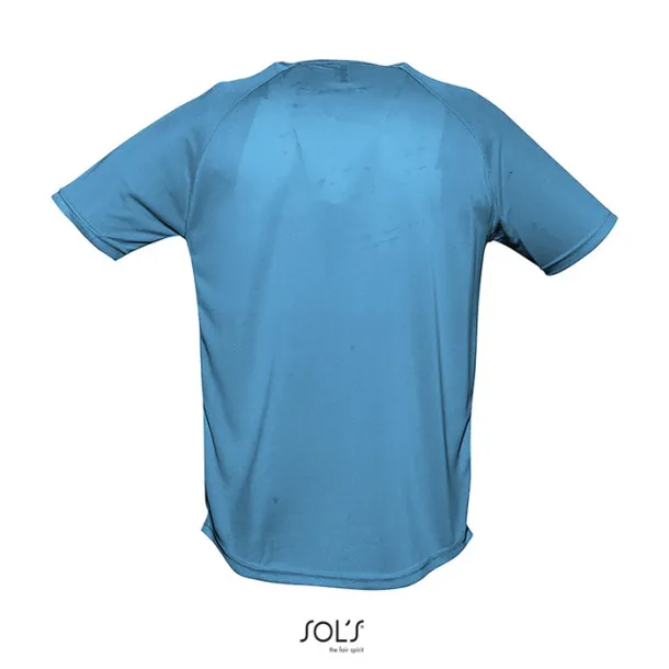 SPORTY MEN TSHIRT-140g Aqua