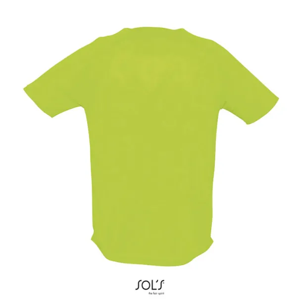 SPORTY MEN TSHIRT-140g Neon green