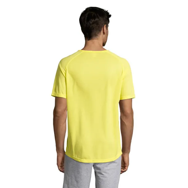 SPORTY MEN TSHIRT-140g lemon