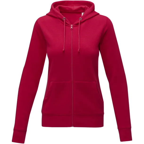 Theron women’s full zip hoodie - Elevate Essentials Red