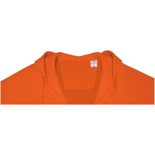 Theron women’s full zip hoodie - Elevate Essentials Orange