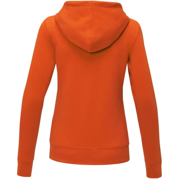 Theron women’s full zip hoodie - Elevate Essentials Orange