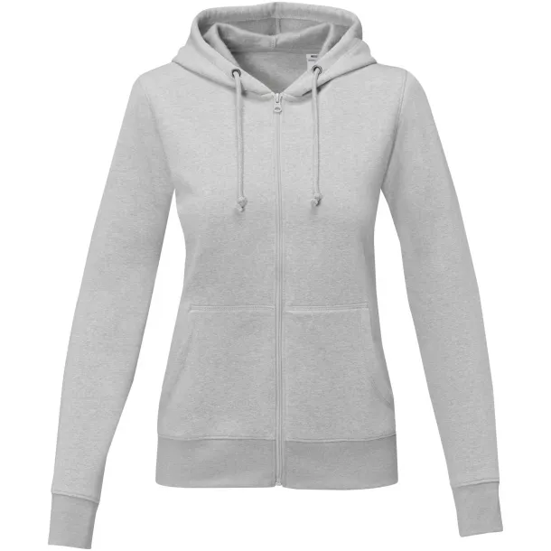 Theron Ženska hudica s patentnom - Elevate Essentials Heather grey