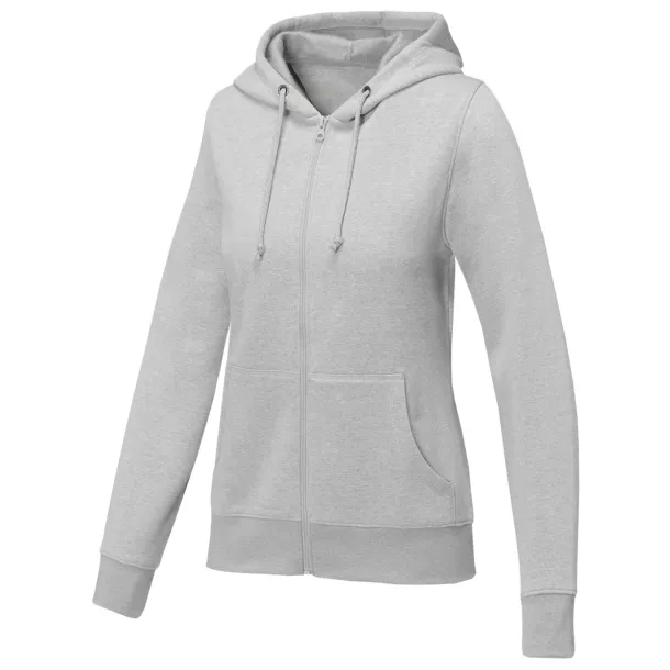 Theron women’s full zip hoodie - Elevate Essentials Heather grey