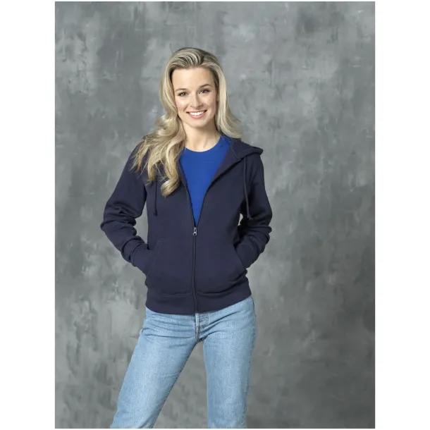 Theron women’s full zip hoodie - Elevate Essentials Blue