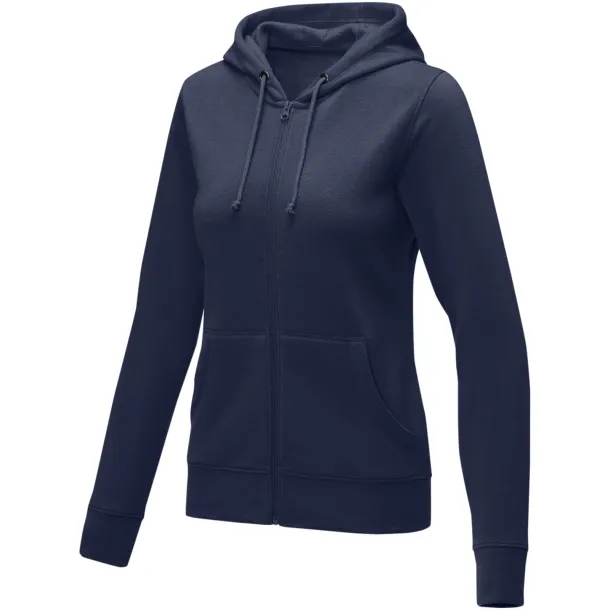 Theron women’s full zip hoodie - Elevate Essentials Navy Blue