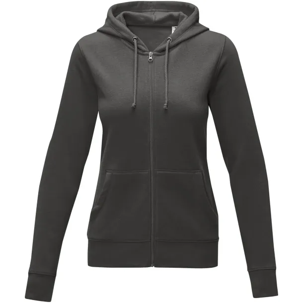 Theron women’s full zip hoodie - Elevate Essentials Storm grey