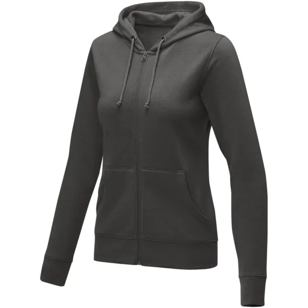 Theron women’s full zip hoodie - Elevate Essentials Storm grey