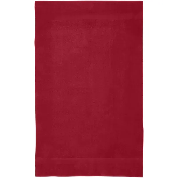 Evelyn 450 g/m² cotton bath towel 100x180 cm - Unbranded Red