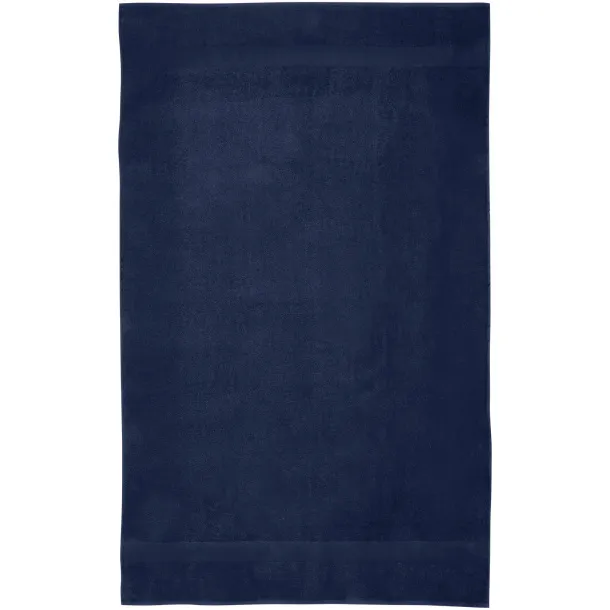 Evelyn 450 g/m² cotton bath towel 100x180 cm - Unbranded Navy Blue