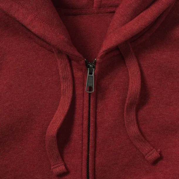  Ženski melange hoodie s patentnim zatvaračem - Russell 