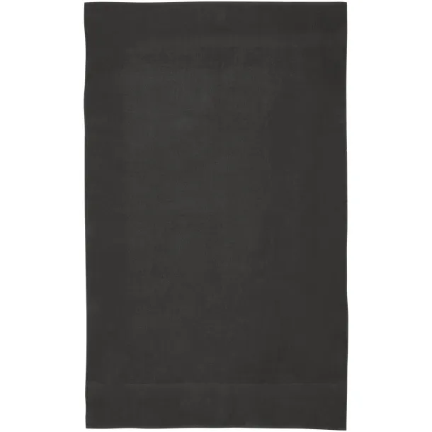 Evelyn 450 g/m² cotton bath towel 100x180 cm - Unbranded Anthracite