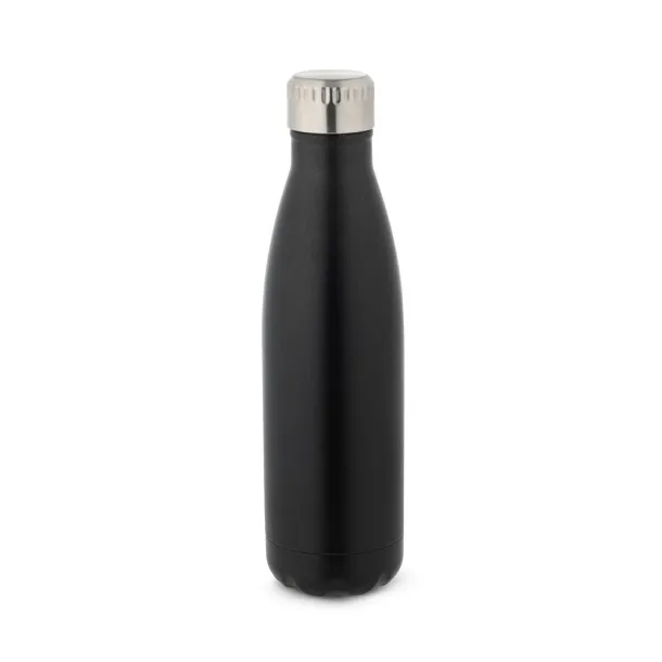 SHOW SATIN Stainless steel bottle 510 ml Black