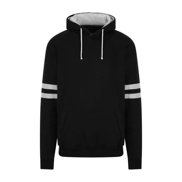  Hoodica - 330 g/m² - Just Hoods Crna Heather Grey