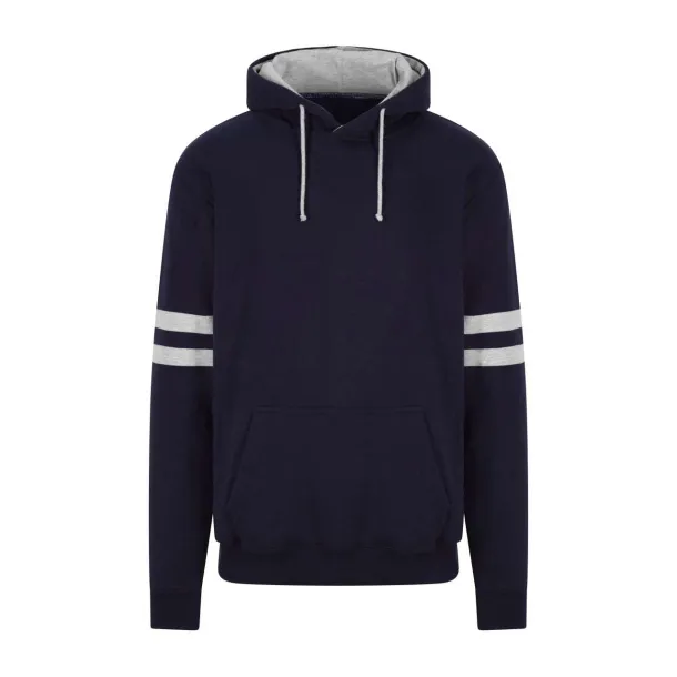  GAME DAY HOODIE - 330 g/m² - Just Hoods New French Navy Heather Grey