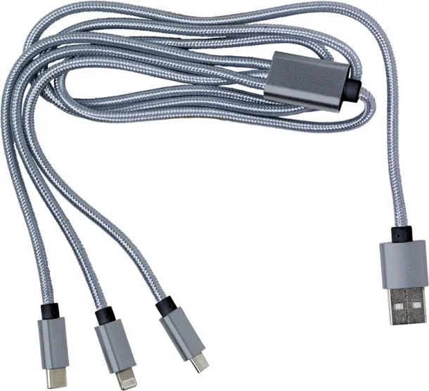  Charging cable silver