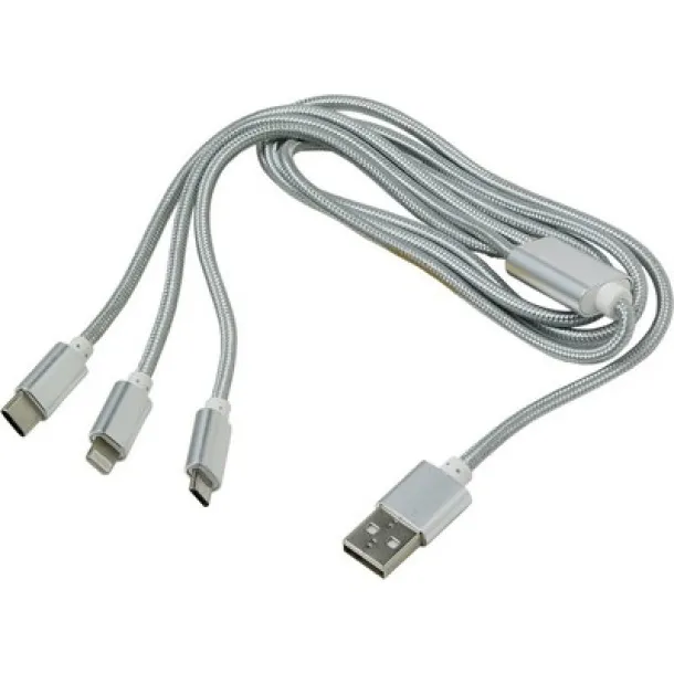  Charging cable silver