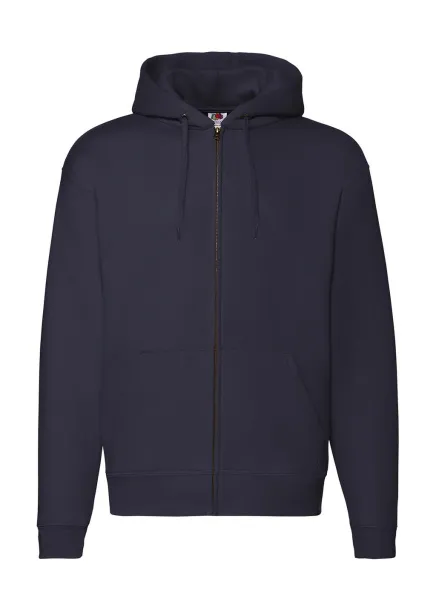  Premium Hooded Zip Sweat - Fruit of the Loom Deep Navy