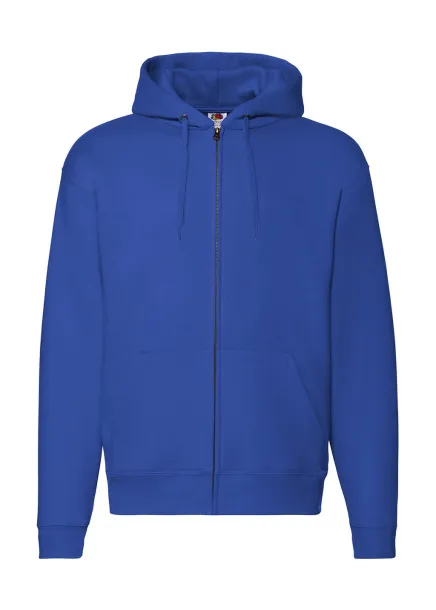  Premium Hooded Zip Sweat - Fruit of the Loom Royal