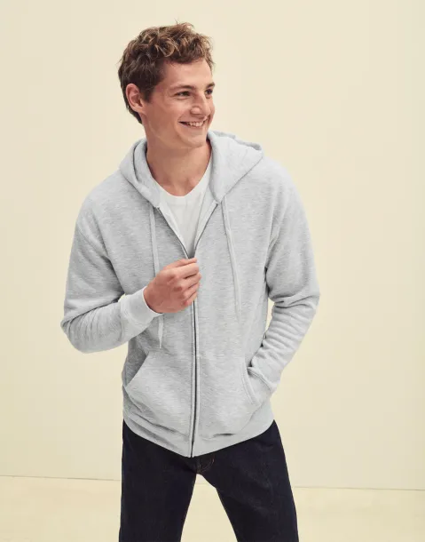  Premium Hooded Zip Sweat - Fruit of the Loom