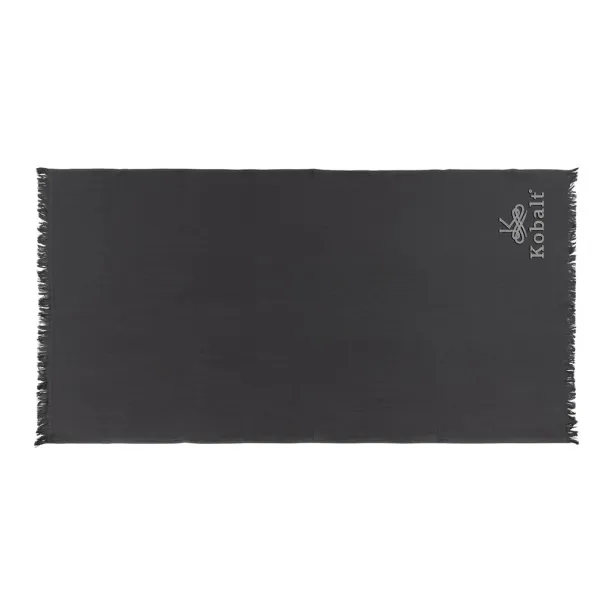  Ukiyo Keiko AWARE™ solid hammam towel 100x180cm - Ukiyo anthracite 