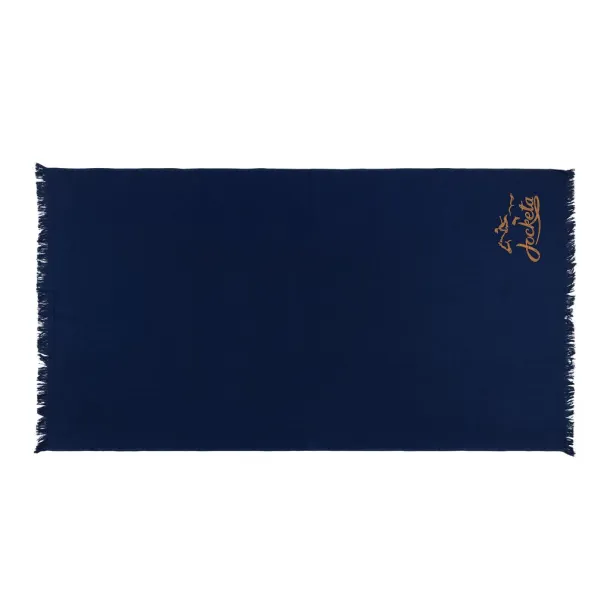  Ukiyo Keiko AWARE™ solid hammam towel 100x180cm - Ukiyo blue 