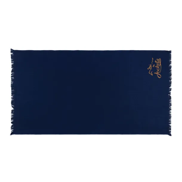  Ukiyo Keiko AWARE™ solid hammam towel 100x180cm - Ukiyo blue 