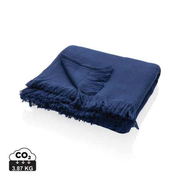  Ukiyo Keiko AWARE™ solid hammam towel 100x180cm - Ukiyo blue 