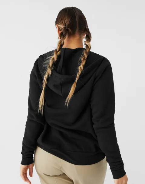 Unisex triblend hoodie s patentnim zatvaračem, 280 g/m² - Bella+Canvas