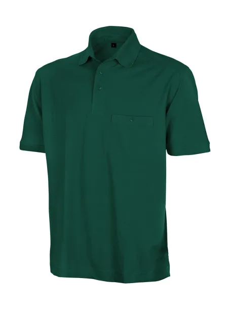  Apex polo majica, 200 g/m² - Result Work-Guard Zelena