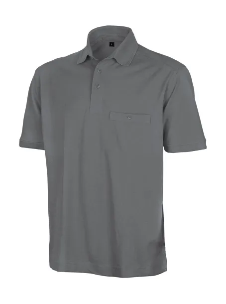  Apex polo majica, 200 g/m² - Result Work-Guard Workguard Grey