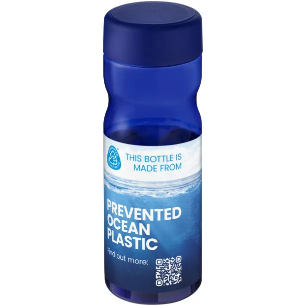 H2O Eco Base 650 ml screw cap water bottle Blue