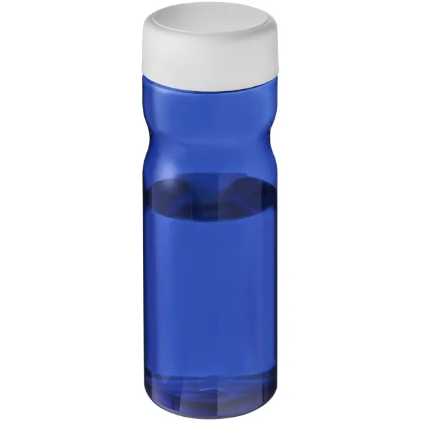 H2O Eco Base 650 ml screw cap water bottle - Unbranded Blue White