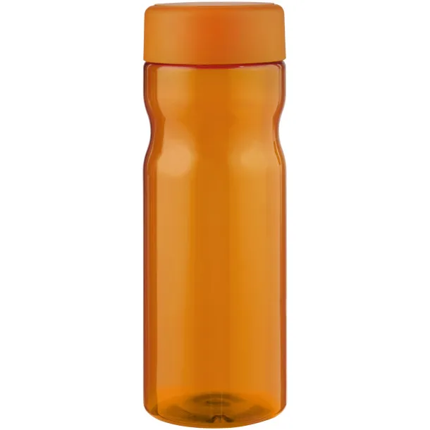 H2O Eco Base 650 ml screw cap water bottle Orange Orange