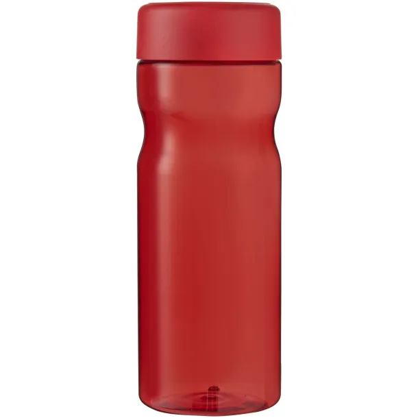 H2O Eco Base 650 ml screw cap water bottle Red Red