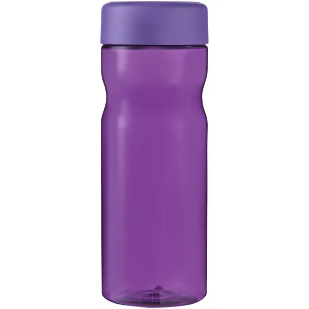 H2O Eco Base 650 ml screw cap water bottle Purple Purple