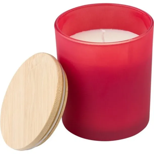  Scented candle red