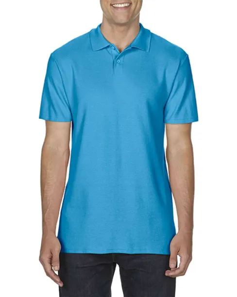  SOFTSTYLE® muška polo pique majica kratkih rukava, 177 g/m² - Gildan Safir