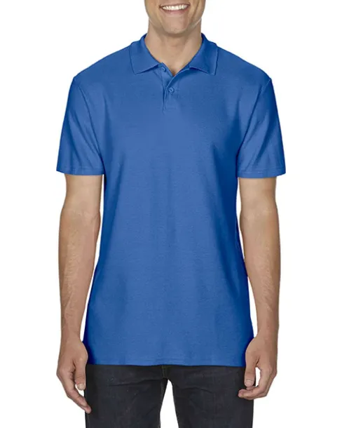  SOFTSTYLE® ADULT DOUBLE PIQUÉ POLO - Gildan Kraljevski plava