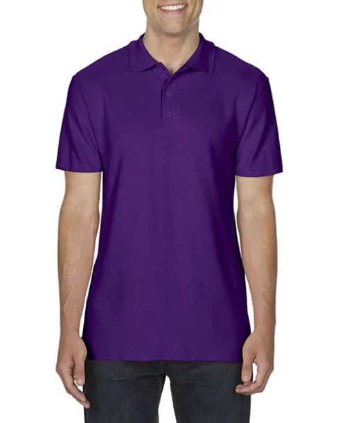  SOFTSTYLE® ADULT DOUBLE PIQUÉ POLO - Gildan Ljubičasta