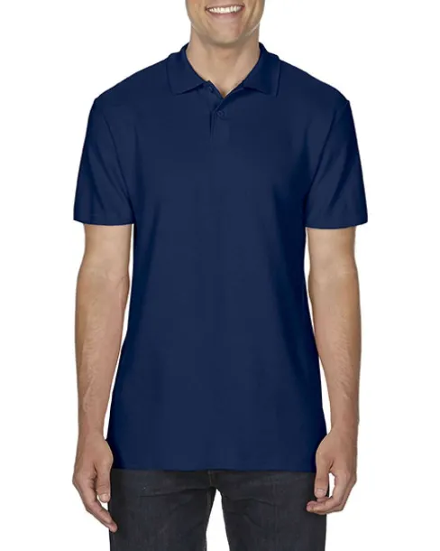  SOFTSTYLE® ADULT DOUBLE PIQUÉ POLO - Gildan Navy