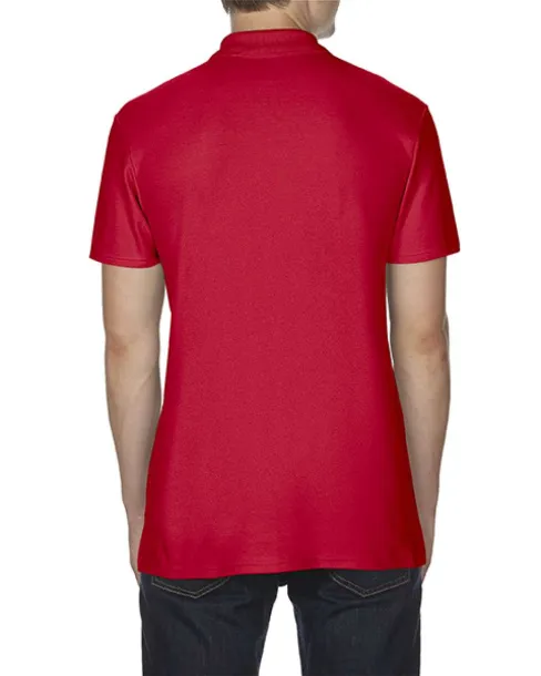  SOFTSTYLE® muška polo pique majica kratkih rukava, 177 g/m² - Gildan Crvena
